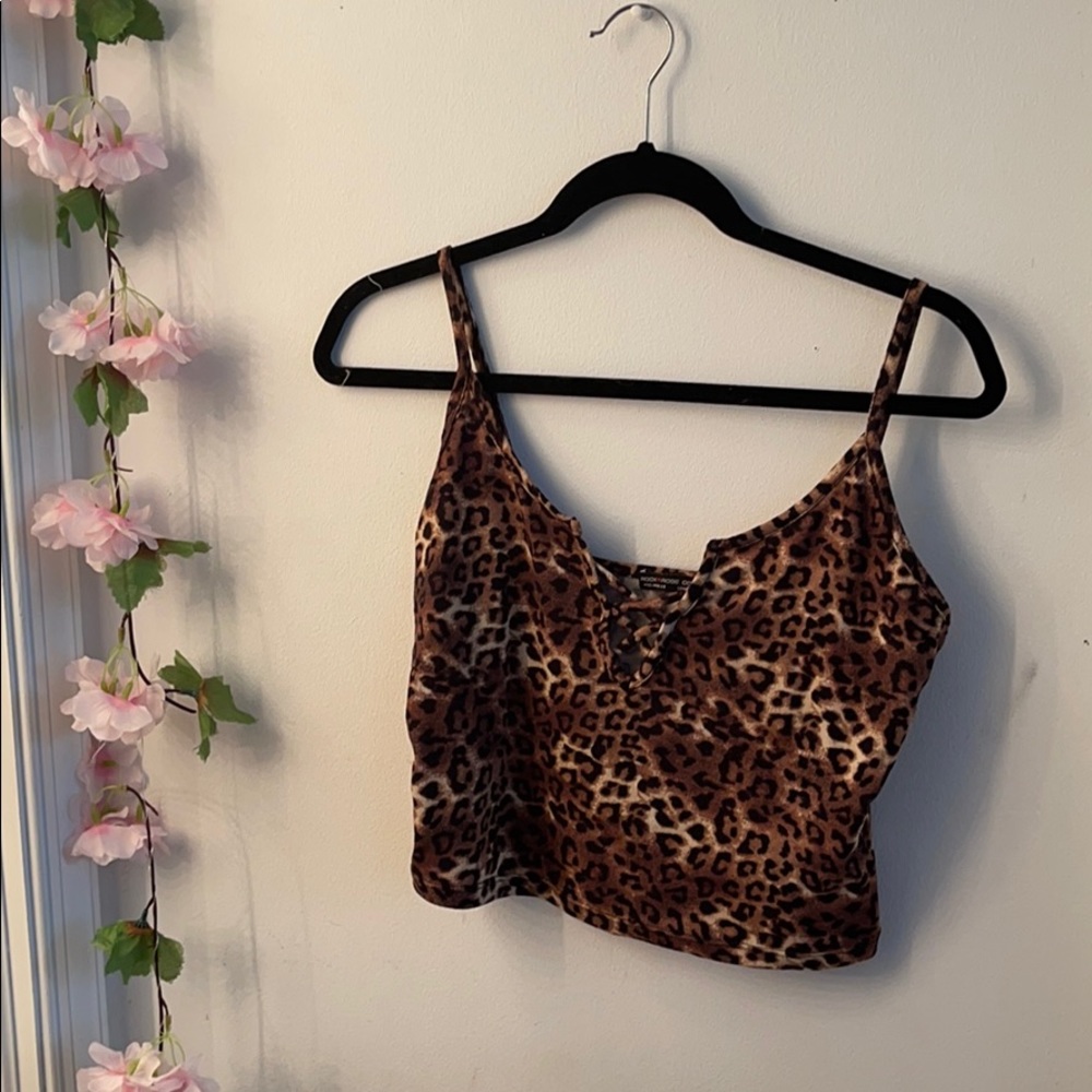 leopard tank top